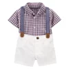 Baby Carter's 3-Piece Plaid Dress Me Up Set