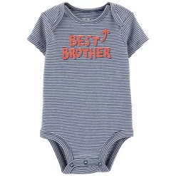 Baby Carter's Brother Short-Sleeve Bodysuit