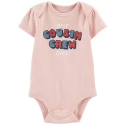 Baby Girl Carter's Cousin Short-Sleeve Bodysuit