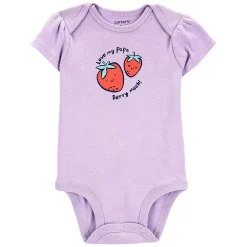 Baby Girl Carter's "Love My Papa Berry Much" Bodysuit