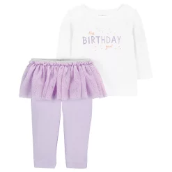 Baby Girl Carter's 2-Piece Birthday Tutu Set