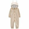 Baby Carter's Bunny Slub Jersey Jumpsuit