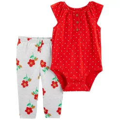 Baby Carter's 2-Piece Polka Dot Bodysuit & Pant Set
