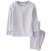 Toddler Girl Little Planet by Carter's Organic Cotton Striped Top & Bottoms Pajamas Set