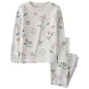 Toddler Little Planet by Carter's Organic Cotton Floral Top & Bottoms Pajamas Set