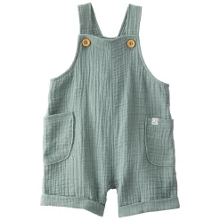 Baby Little Planet by Carter's Organic Cotton Gauze Shortalls