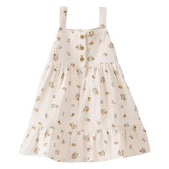 Baby Girl Little Planet by Carter's Floral Print Organic Cotton Gauze Dress