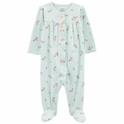 Baby Girl Carter's Floral Snap Sleep & Play