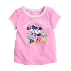 Disney's Minnie Mouse Toddler Girl "Hoppy Easter" Ringer Tee by Jumping Beans®