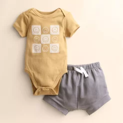 Baby & Toddler Little Co. by Lauren Conrad Organic Bodysuit & Shorts Set