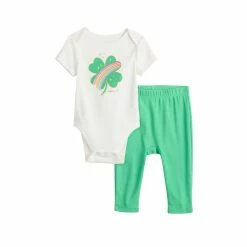 Baby Jumping Beans® "Happy Go Lucky" Bodysuit & Pants Set
