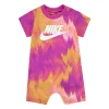 Baby Girl Nike Printed Club Romper