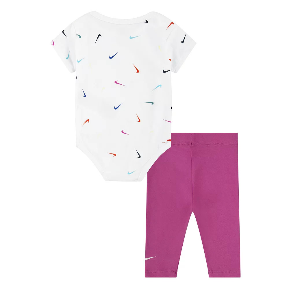 Baby Girl Nike Bodysuit & Leggings Set - Image 2