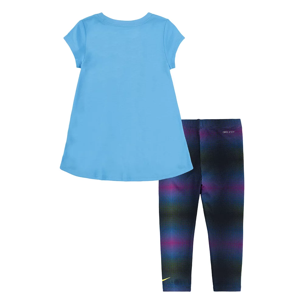 Baby Girl Nike Tee & Leggings Set - Image 3