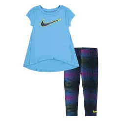 Baby Girl Nike Tee & Leggings Set