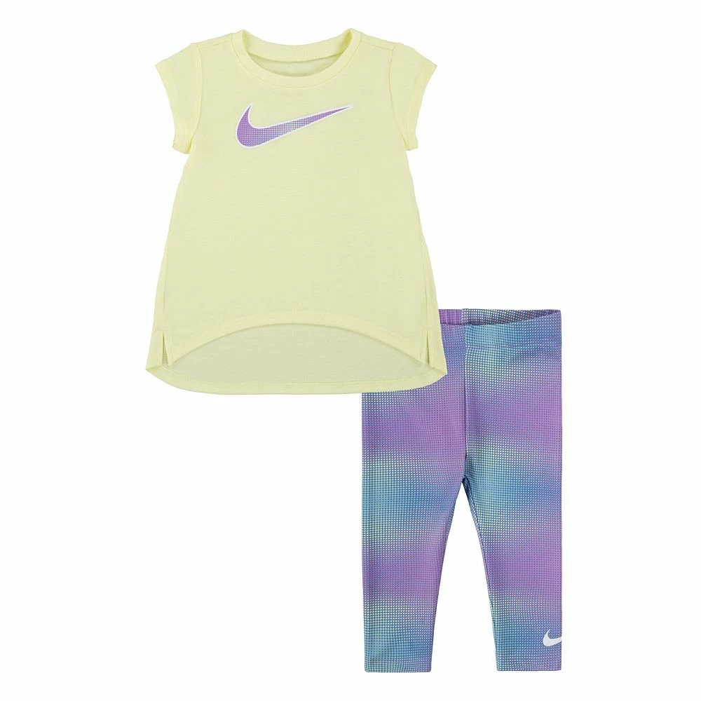 Baby Girl Nike Tee & Leggings Set - Image 2