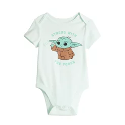 Disney Star Wars Baby Grogu AKA Baby Yoda Graphic Bodysuit by Jumping Beans®