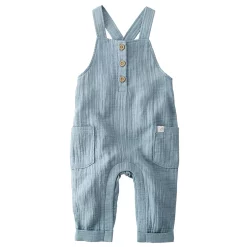 Baby Little Planet by Carter's Organic Cotton Gauze Overalls