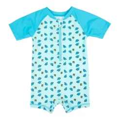 Leveret Baby One Piece Rashguard Fish
