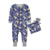 Sleep On It Infant Boys Goodnight Moon Zip-Front Coverall Pajama