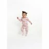 Sleep On It Infant/Toddler Girls Animal Zoo Snug Fit 2-Piece Pajama Sleep Set With Matching Socks