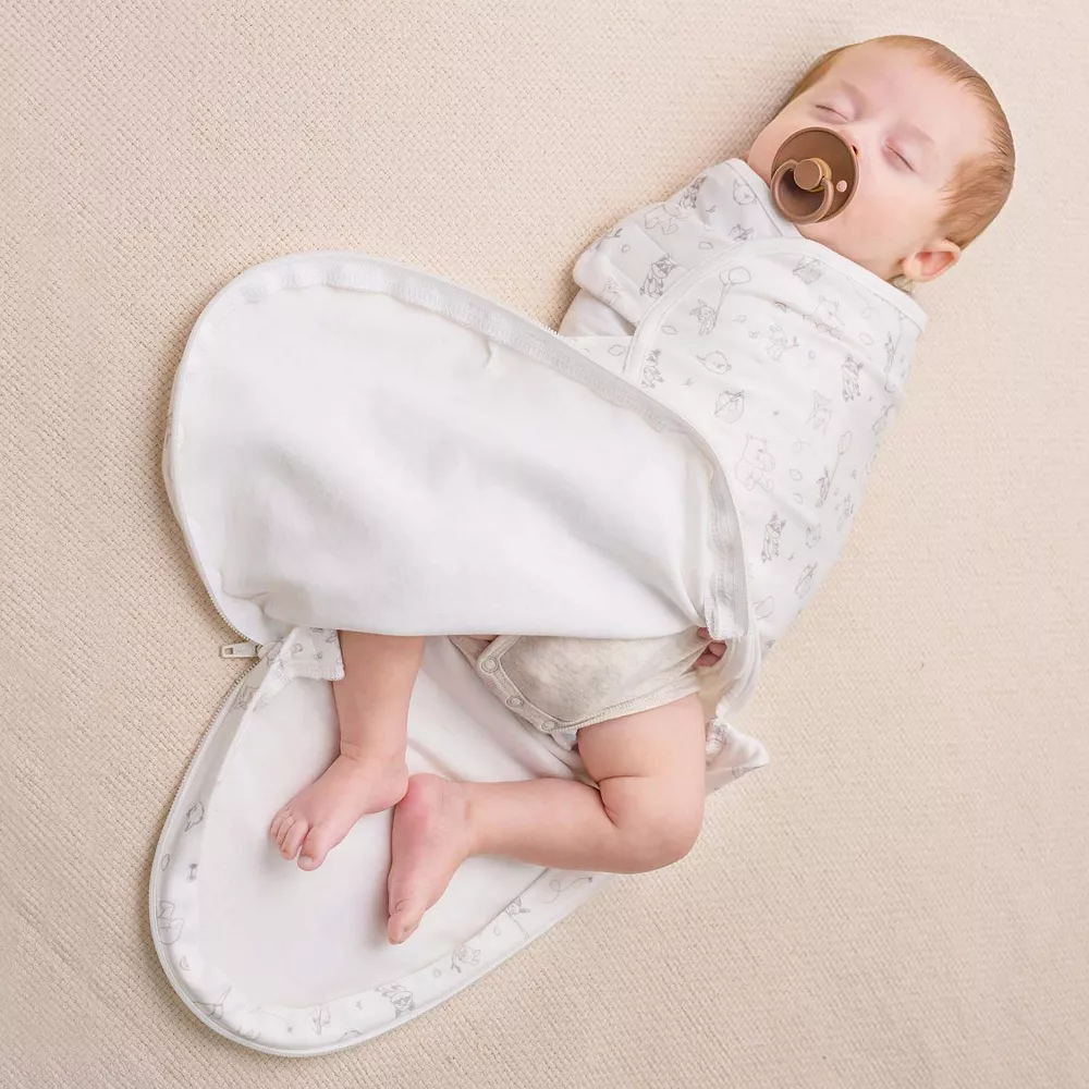 KeaBabies 3pk Baby Swaddle Sleep Sacks with Zipper, Newborn Swaddle Sack 0-3 Months, Wearable Blanket Baby - Image 2